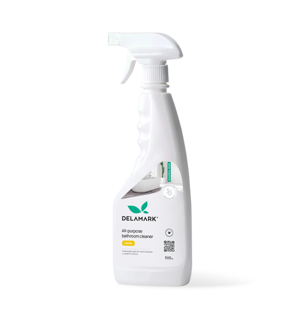 Uniwersalny płyn do czyszczenia łazienki o zapachu cytryny 0,5L