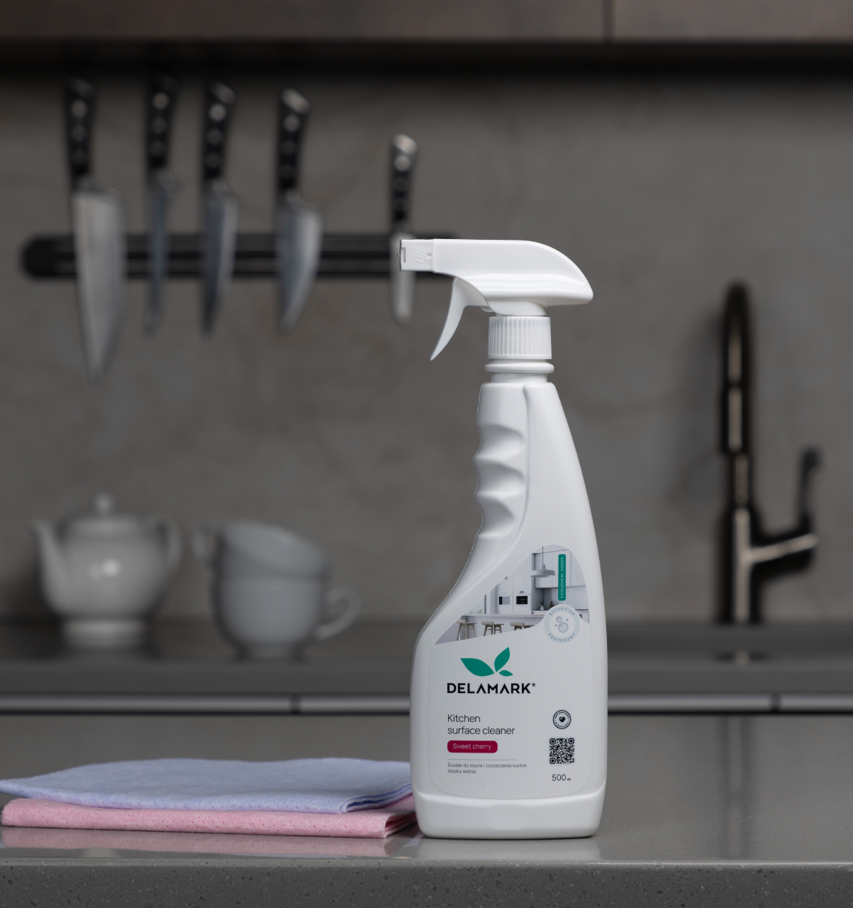 Čistič kuchyňských povrchů, sladká třešeň 500 ml - Obrázek 3